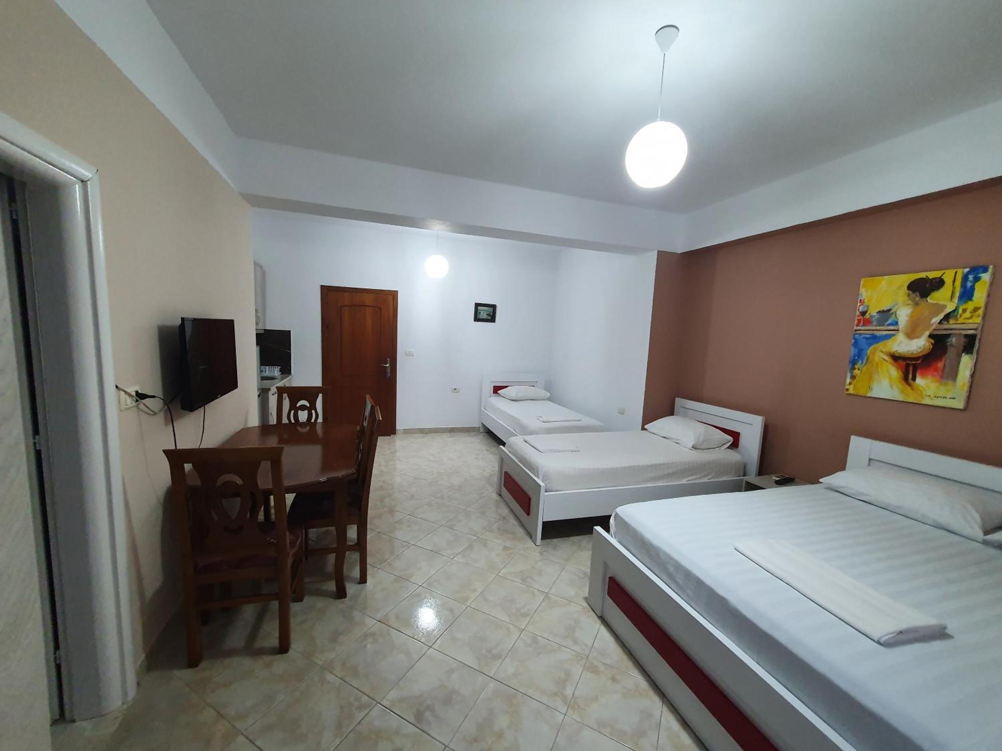 Skenderi Apartments Ksamil Ruang foto